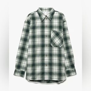 Aritzia | The Group by BABATON | Bricker Button Up - Green